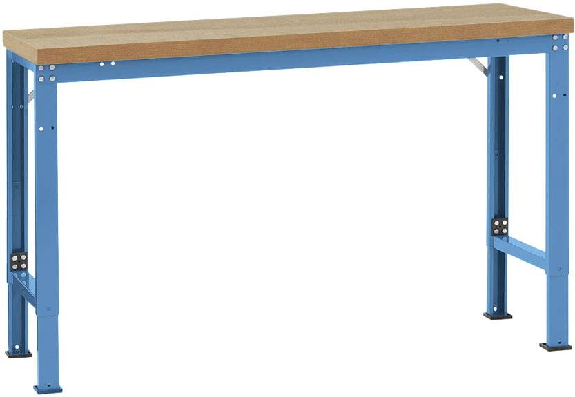 Manuflex TP6034.5012 Grundwerkbank PROFI Spezial mit Multiplexplatte, BxTxH = 2000 x 700 x 740-1040mm