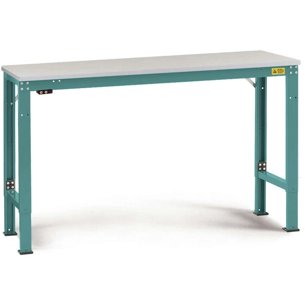 Manuflex LU7083.5021 ESD ESD-Arbeitstisch UNIVERSAL Spezial Grundtisch mit Kautschukplatte, BxTxH = 1750 x 800 x 722-1022mm Manuflex LU7083.5021 ESD ESD-Arbeitstisch UNIVERSAL Spezial Grundtisch mit Kautschukplatte, BxTxH = 1750 x 800 x 722-1022mm