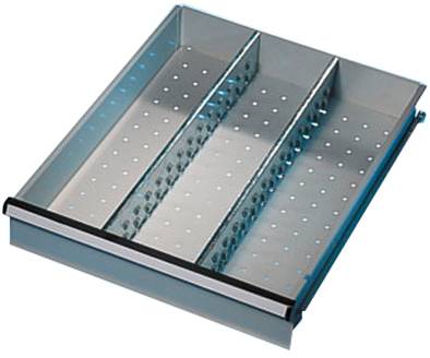 Manuflex ZB3001 Komplett-Unterteilungs-Set 1 für Gehäuse-Schubfächer mit Blendenhöhe 50mm