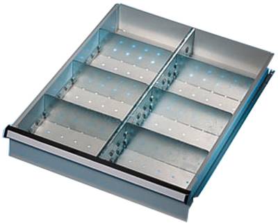 Manuflex ZB3012 Komplett-Unterteilungs-Set 2 für Gehäuse-Schubfächer mit Blendenhöhe 100-300mm