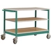 Manuflex MW1007.0001 Mobile Werkbank Modell 2 mit lichtgrauer Melamin-Abdeckplatte 22mm BxTxH 1135 x 590 x 802mm Manuflex MW1007.0001 Mobile Werkbank Modell 2 mit lichtgrauer Melamin-Abdeckplatte 22mm BxTxH 1135 x 590 x 802mm