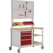 Manuflex MW2033.3003 Mobile Werkbank Modell 6 mit geölter Multiplex-Abdeckplatte 30mm BxTxH 1135 x 590 x 810mm Manuflex MW2033.3003 Mobile Werkbank Modell 6 mit geölter Multiplex-Abdeckplatte 30mm BxTxH 1135 x 590 x 810mm