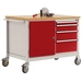 Manuflex TP1004.3003 Mobile Werkbank Modell 4 mit geölter Multiplex-Abdeckplatte 30mm BxTxH 1135 x 590 x 810mm Manuflex TP1004.3003 Mobile Werkbank Modell 4 mit geölter Multiplex-Abdeckplatte 30mm BxTxH 1135 x 590 x 810mm