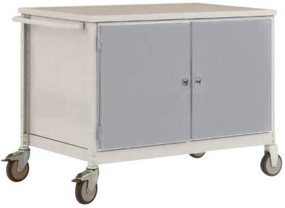 Manuflex TP1034.9006 Werkstattwagen Herstellerfarbe: Alusilber