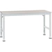 Manuflex AU4017.7035 Arbeits-Grundtisch UNIVERSAL Standard mit Kunststoffplatte, BxTxH = 1000x800x760-870mm Lichtgrau (RAL 7035) Manuflex AU4017.7035 Arbeits-Grundtisch UNIVERSAL Standard mit Kunststoffplatte, BxTxH = 1000x800x760-870mm Lichtgrau (RAL 7035)