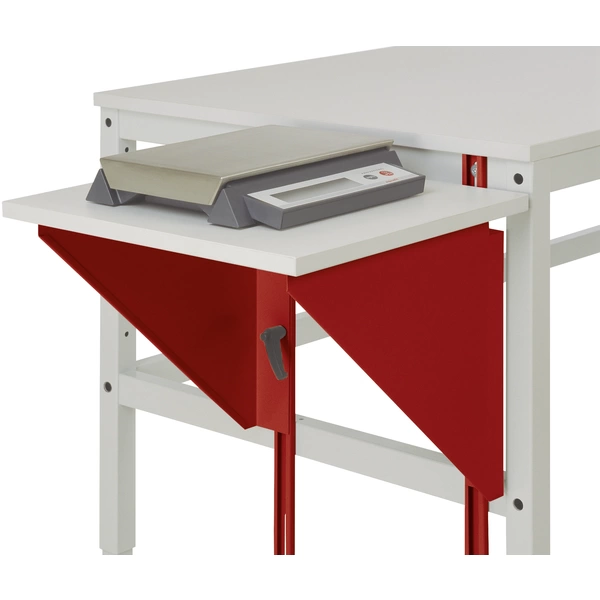 Manuflex AU0003.3003 Höhenverstellbarer Tischansatz für Arbeitstische und Werkbänke, B x T 500 x 600mm Rubin-Rot Manuflex AU0003.3003 Höhenverstellbarer Tischansatz für Arbeitstische und Werkbänke, B x T 500 x 600mm Rubin-Rot