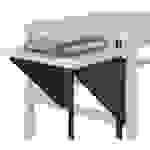 Manuflex AU0008.7016 Höhenverstellbarer Tischansatz für Arbeitstische und Werkbänke, B x T 500 x 1200mm Anthrazit