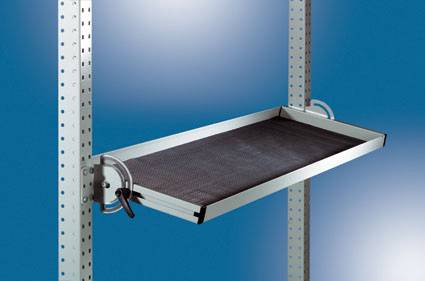 Manuflex ZB3936 Riffelgummi-Einlage für neigbare Ablagekonsole mit Breite = 838, BxTxH 838 x 495 x 3mm