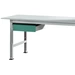 Manuflex AS0006.0001 Einzelschubfach in Graugrün HF 0001, mit Schloss, für Tischtiefe 800 mm, BxTxH= 425 x 550 x 135mm Manuflex AS0006.0001 Einzelschubfach in Graugrün HF 0001, mit Schloss, für Tischtiefe 800 mm, BxTxH= 425 x 550 x 135mm