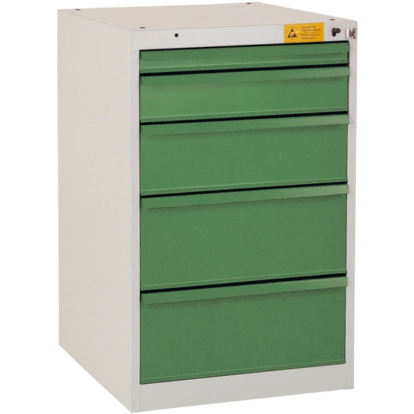 Manuflex LS1041.3003 ESD ESD-Schubfachschrank BASETEC Stationär, Nutzhöhe 700mm mit 5 Schubfächern, in rubinrot RAL 3003 Manuflex LS1041.3003 ESD ESD-Schubfachschrank BASETEC Stationär, Nutzhöhe 700mm mit 5 Schubfächern, in rubinrot RAL 3003