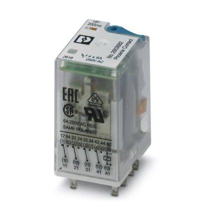 Phoenix Contact REL-IR4/LDP-220DC/4X21 Relais 220 V/DC 6 A 4 Wechsler 10 St.