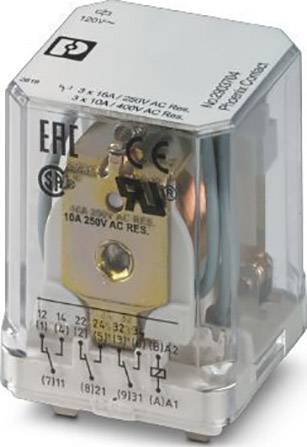 Phoenix Contact REL-PR3-120AC/3X21 Relais 120 V/AC 16 A 3 Wechsler 1 St.