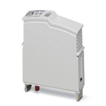 Leeres Tintenpatronengehäuse eines Druckers mit grauem Kunststoffgehäuse und Pfeilen für korrekte Installation.