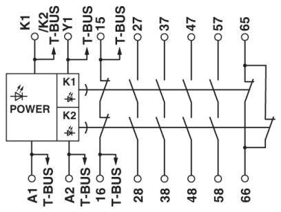 Phoenix Contact Erweiterungsmodul PSR-SCP- 24DC/URD3/4X1/2X2/3 2 Schließer (B x H x T) 22.5 x 99 x 114.5mm 1St.