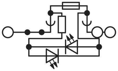 Phoenix Contact 3025046 Sicherungsreihenklemme Push-In-Klemme Schwarz 25St.
