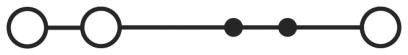 Phoenix Contact 3210317 Durchgangsklemme Push-In-Klemme Grau 50St.