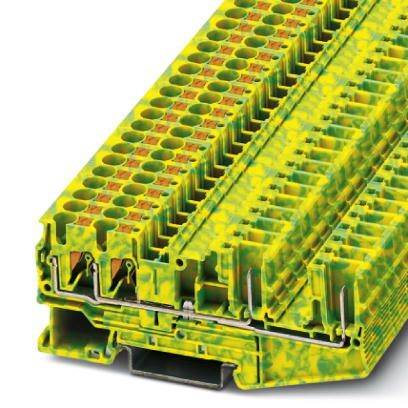 Phoenix Contact 3211999 Schutzleiterklemme Push-In-Klemme Grün, Gelb 50St.