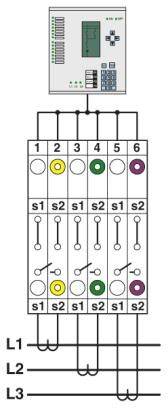 Phoenix Contact 3212306 Messwandler-Trennklemme Push-In-Klemme Grau 1 St.