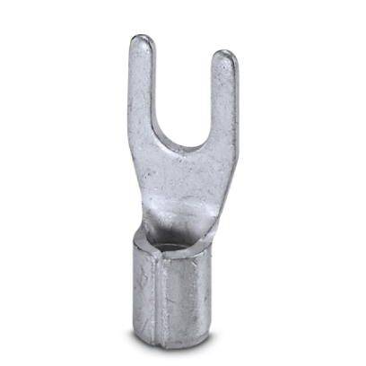 Phoenix Contact 3240148 Gabelkabelschuh 2.6mm² 6mm² Unisoliert Silber 100St.