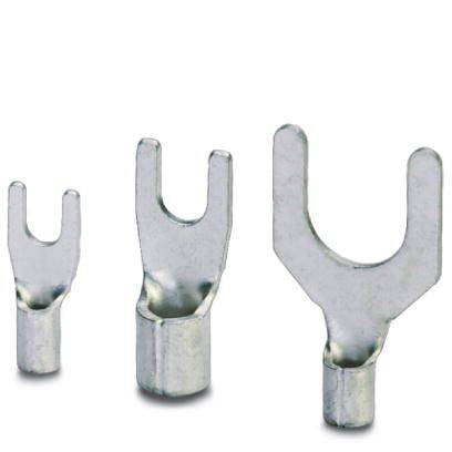 Phoenix Contact 3240149 Gabelkabelschuh 2.6mm² 6mm² Unisoliert Silber 50St.