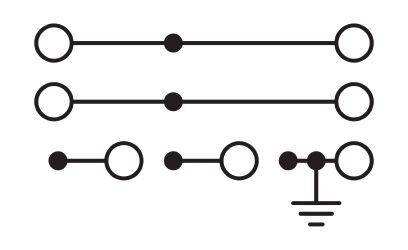 Phoenix Contact 3244472 Initiatoren-/Aktorenklemme Push-In-Klemme Grau 50St.