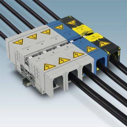 Phoenix Contact 3247975 Bolzenanschlussklemme Bolzenanschluss Schwarz, Gelb 5St.