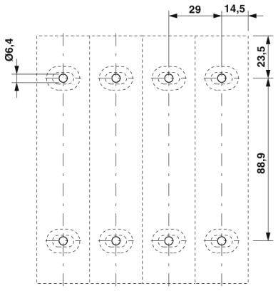 Phoenix Contact 3247975 Bolzenanschlussklemme Bolzenanschluss Schwarz, Gelb 5St.