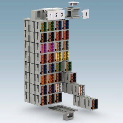 Phoenix Contact 3270314 Rangierwabe Push-In-Klemme Grau 1St.