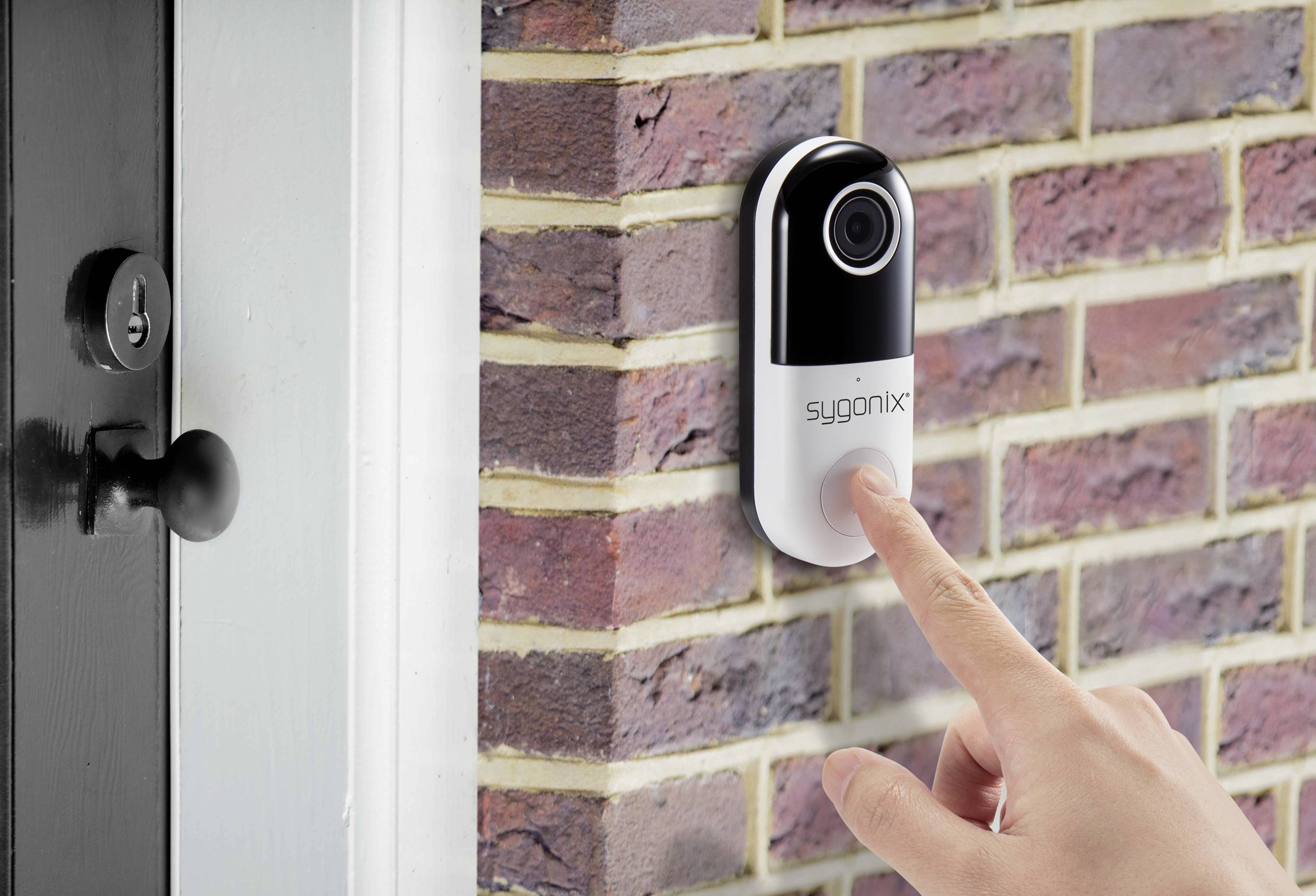 Sygonix IP-Video-Türsprechanlage WLAN Außeneinheit Weiß