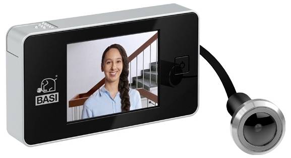 Basi TS 710 6800-0070 Digitaler Türspion mit TFT-Display 8.2cm 3.2 Zoll