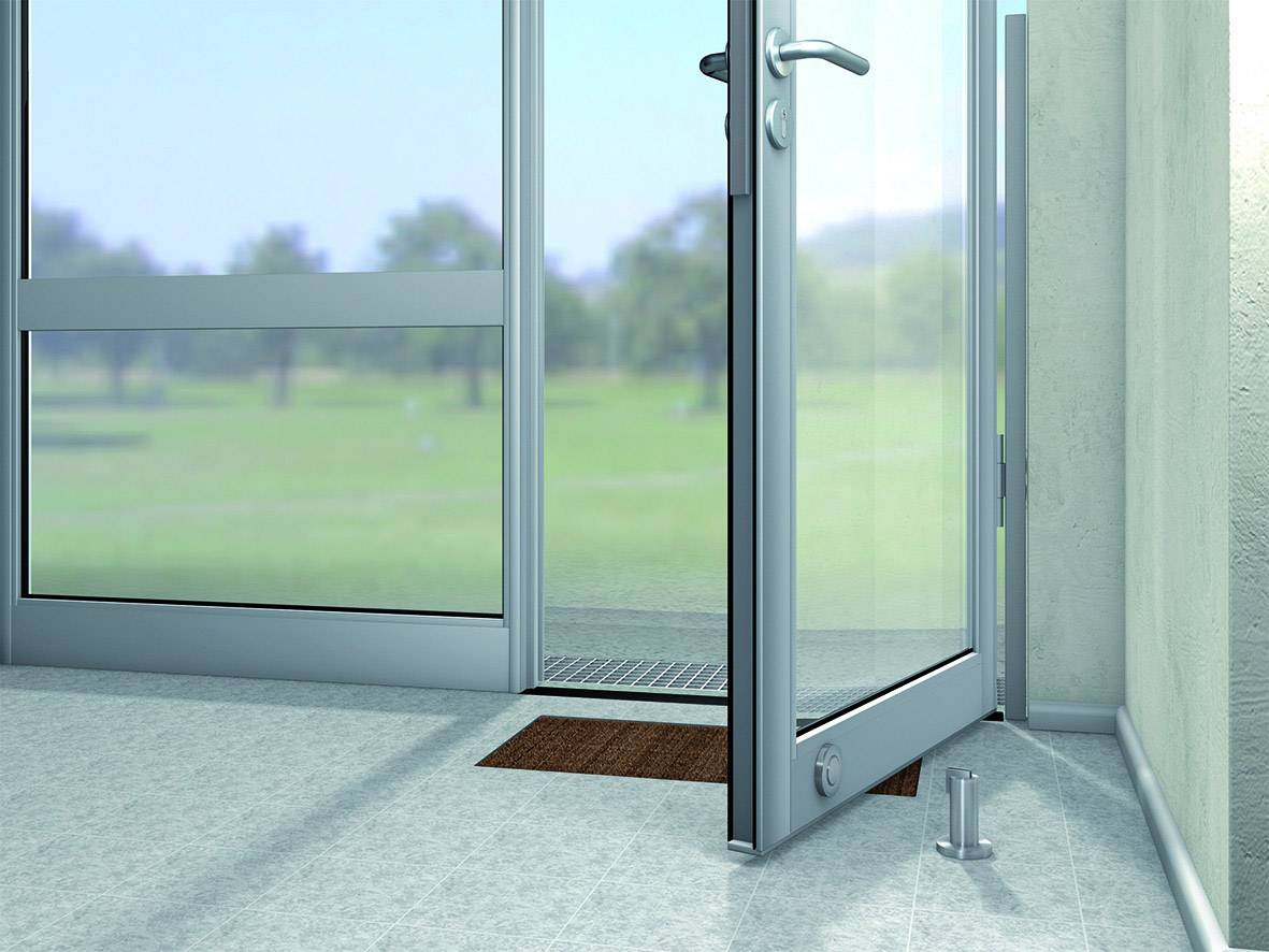 Basi 7704-0024 Türfeststeller Edelstahl