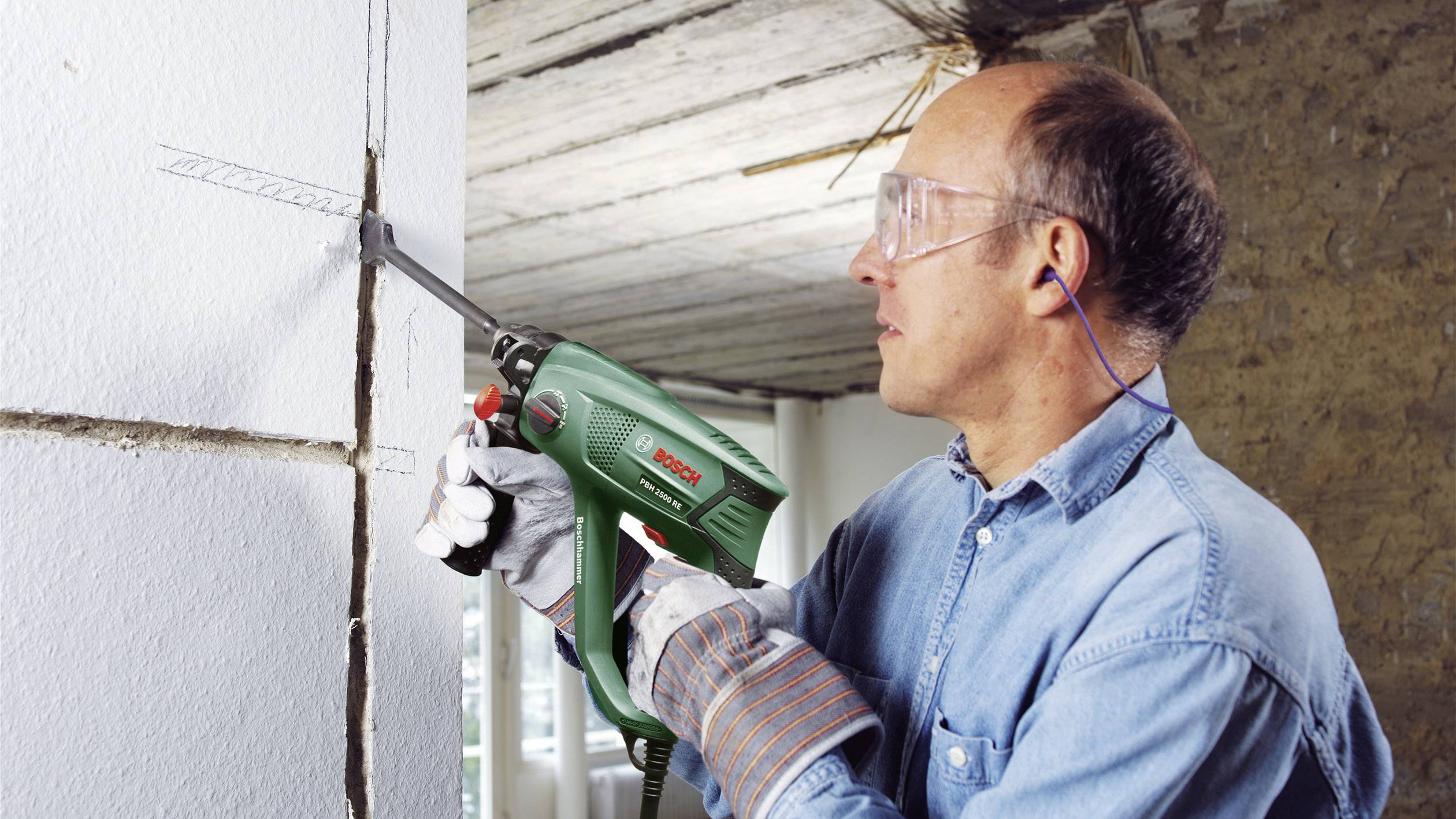 Bosch Home and Garden PBH -Bohrhammer mit Ortungsgerät 230V 300W