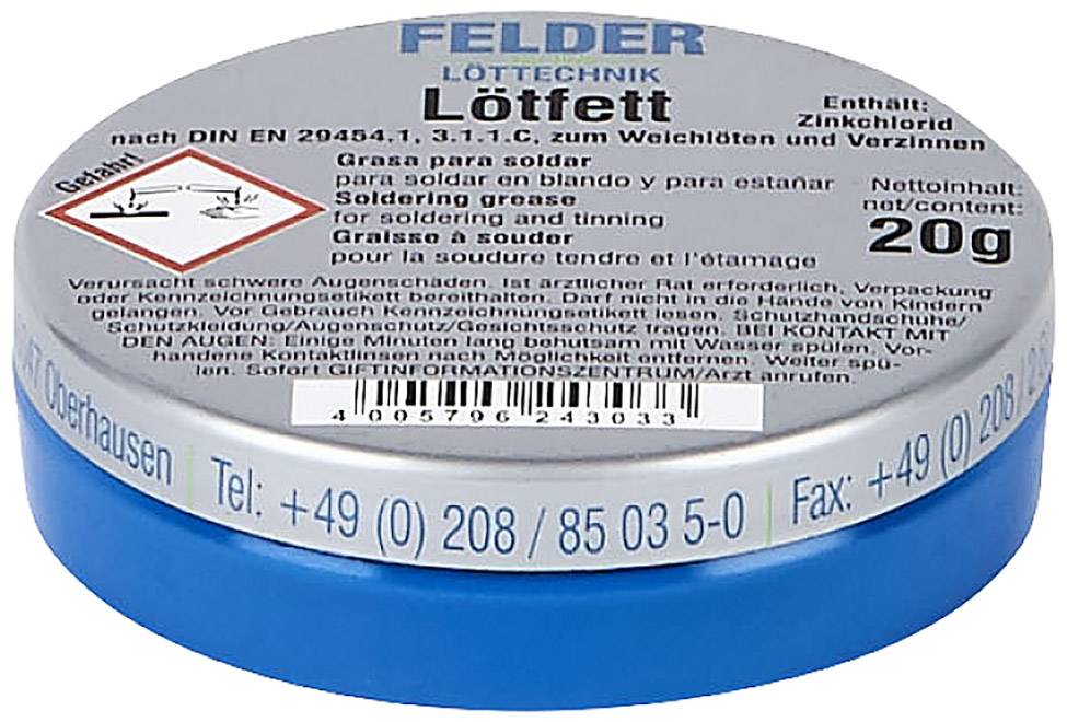 Felder 24310010 Lötfett Inhalt 20g F-SW 21
