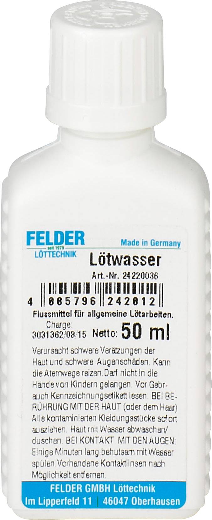 Felder "Hobby" Lötwasser Inhalt 1 St. F-SW 21