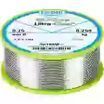 Felder ISO-Core "Ultra-Clear" Sn100Ni+ Lötzinn, bleifrei Spule Sn99,25Cu0,7Ni0,05 0.250kg 0.75mm Felder ISO-Core "Ultra-Clear" Sn100Ni+ Lötzinn, bleifrei Spule Sn99,25Cu0,7Ni0,05 0.250kg 0.75mm