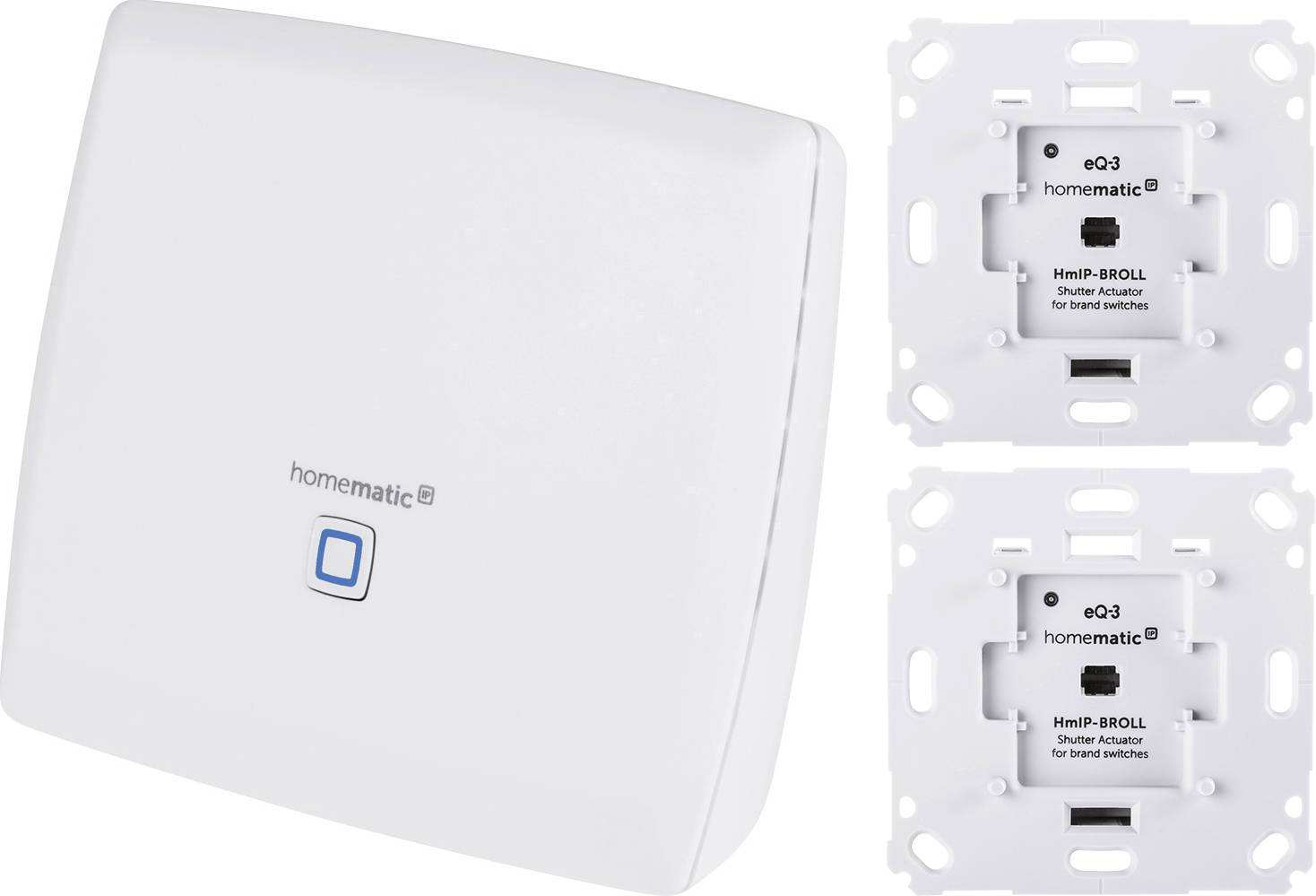 Homematic IP Funk Starterkit Rollladen-Steuerung CCU3