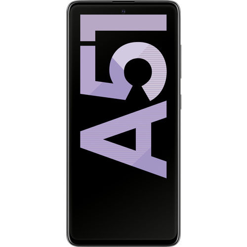 Samsung Galaxy A51 Dual-SIM Smartphone 128GB 6.5 Zoll (16.5 cm) Dual-SIM Android™ 10 Schwarz