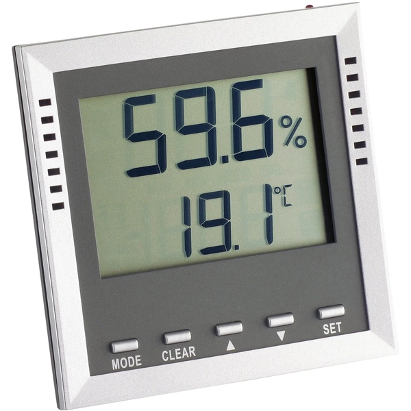 TFA Dostmann KLIMA GUARD Thermo-/Hygrometer Silber 30.5010.54.K TFA Dostmann KLIMA GUARD Thermo-/Hygrometer Silber 30.5010.54.K