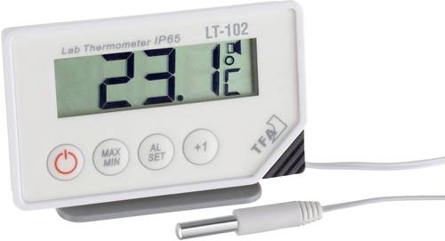 TFA Dostmann LT-102 Kabelgebundenes Thermometer Weiß