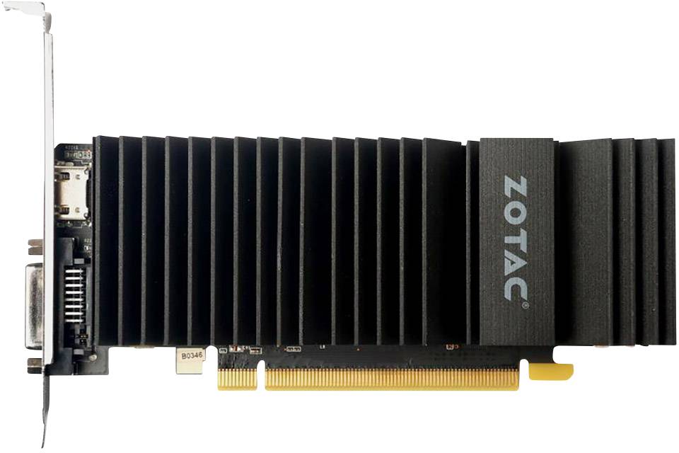 Zotac Grafikkarte Nvidia GeForce GT1030 Zone Edition 2GB GDDR5-RAM PCIe x16 DVI, HDMI®