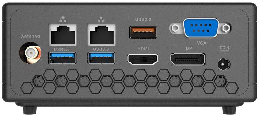 Zotac ZBOX CI329 nano Mini PC Intel® Celeron® N4100 4 x 1.1 GHz / max. 2.4 GHz