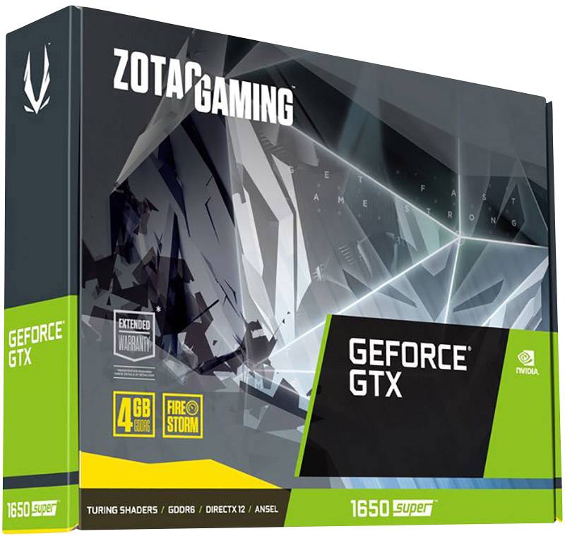 Zotac Grafikkarte Nvidia GeForce GTX1650 SUPER 4 GB GDDR6-RAM PCIe x16 DisplayPort, HDMI®, DVI