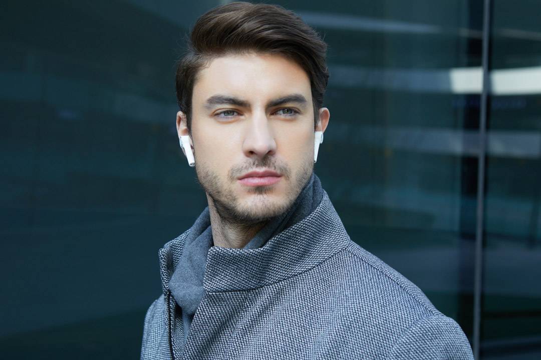 Xiaomi True In Ear Kopfhörer Bluetooth® Weiß Noise Cancelling Headset, Lautstärkeregelung, Schweißresistent, Touch-Steuerung