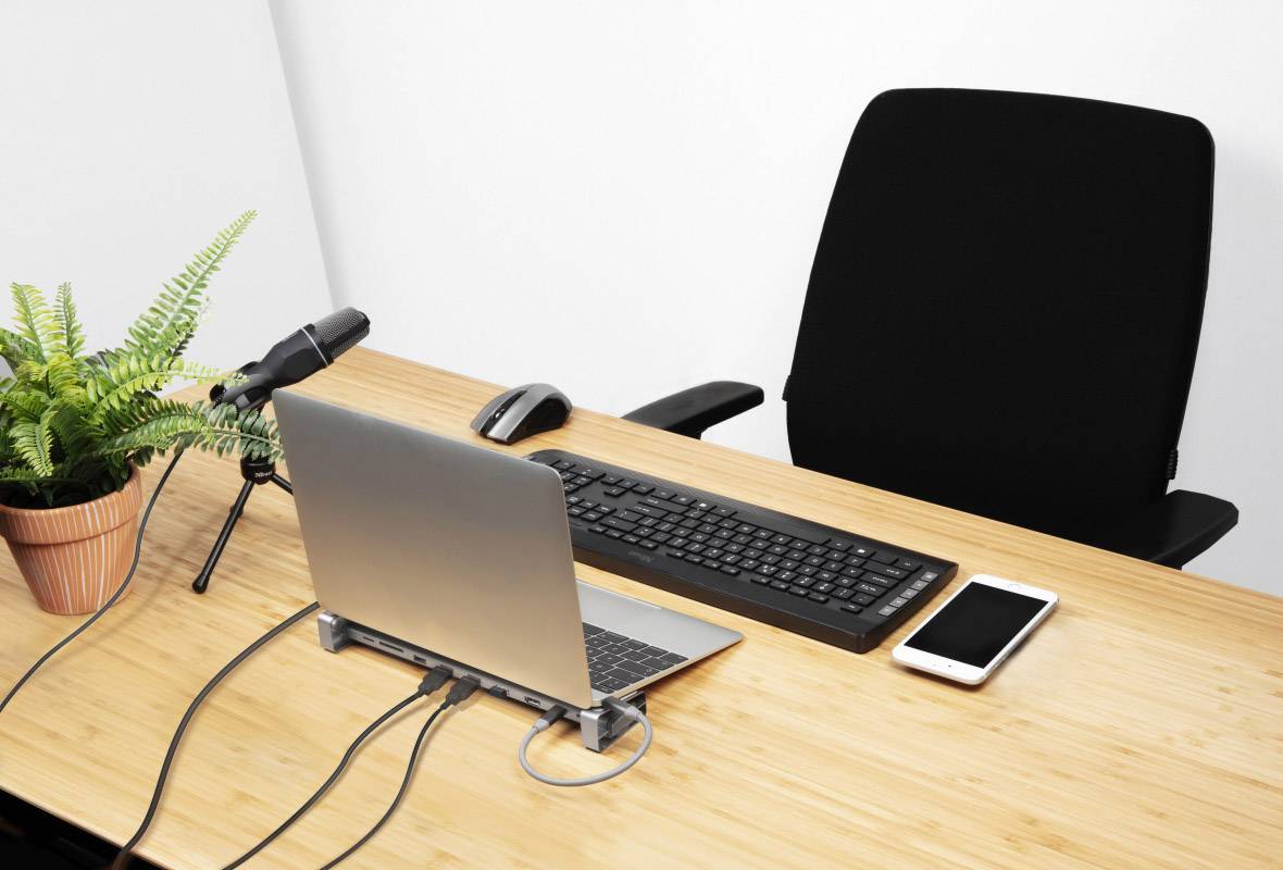 Trust Notebook Dockingstation DALYX 10 Passend für Marke: Universal