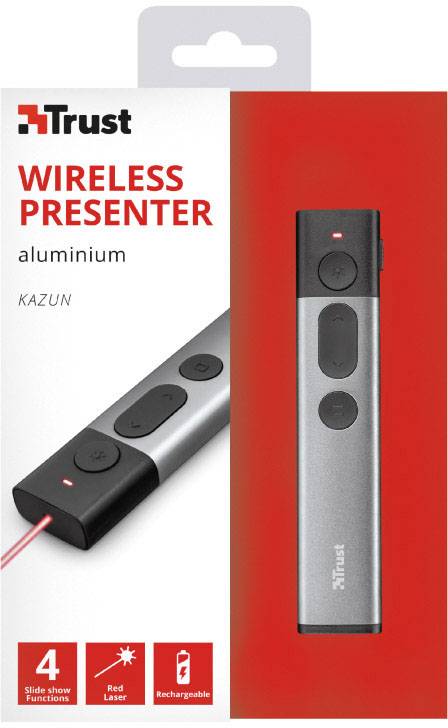 Trust Kazun Aluminium Wireless Presenter