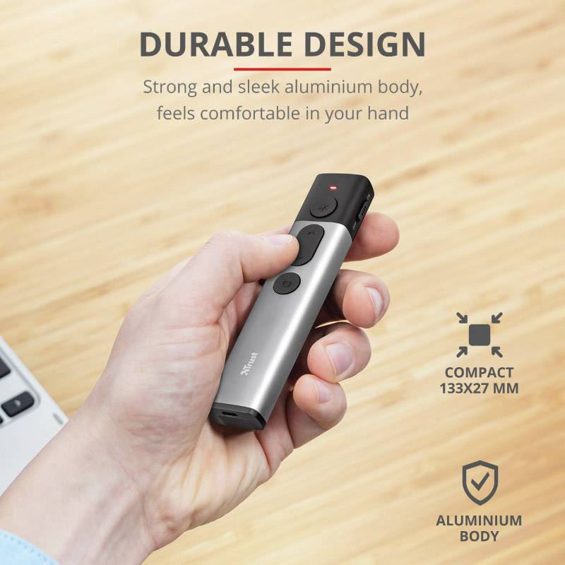 Trust Kazun Aluminium Wireless Presenter