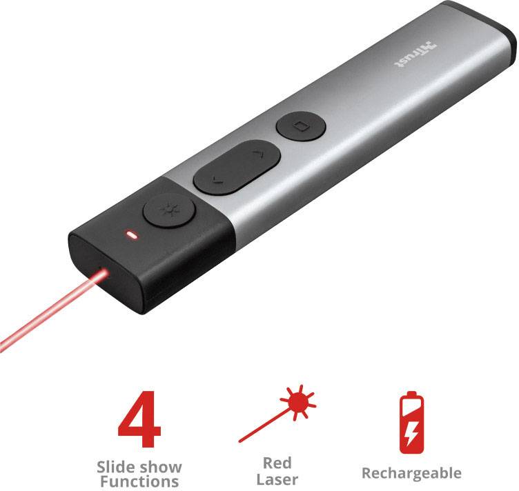 Trust Kazun Aluminium Wireless Presenter