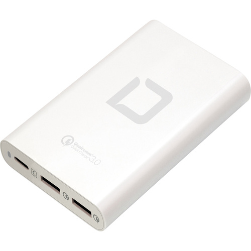 Dicota Universal Notebook Charger USB-C / USB-A (40W) white Notebook-Netzteil
