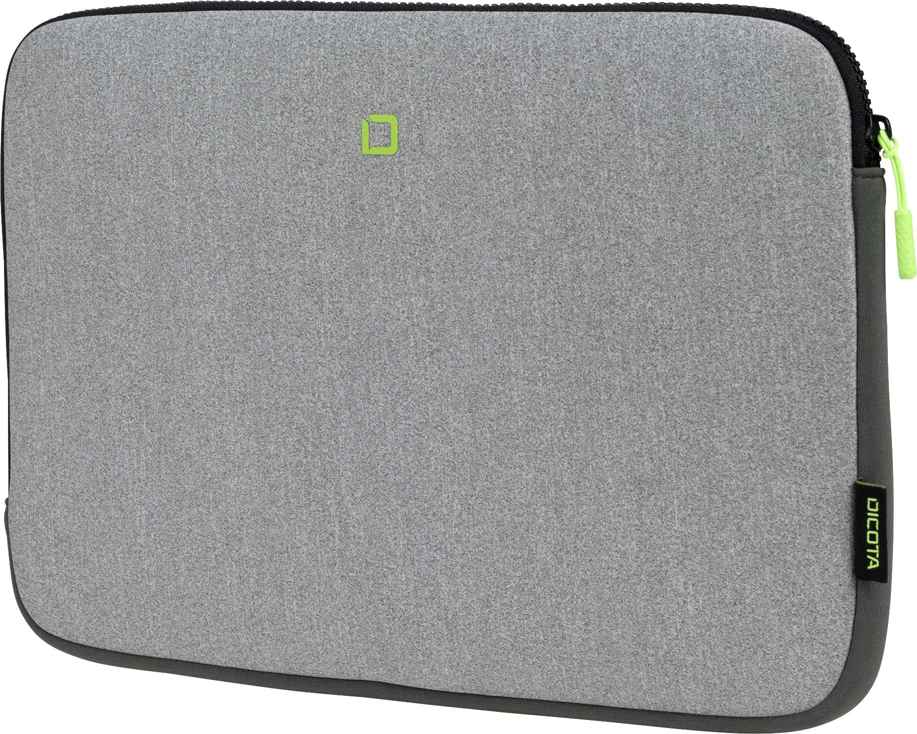 Dicota Notebook Hülle DICOTA Skin FLOW - Notebook-Hülle - 35.8 Passend für maximal: 35,8cm (14,1") Grau, Grün