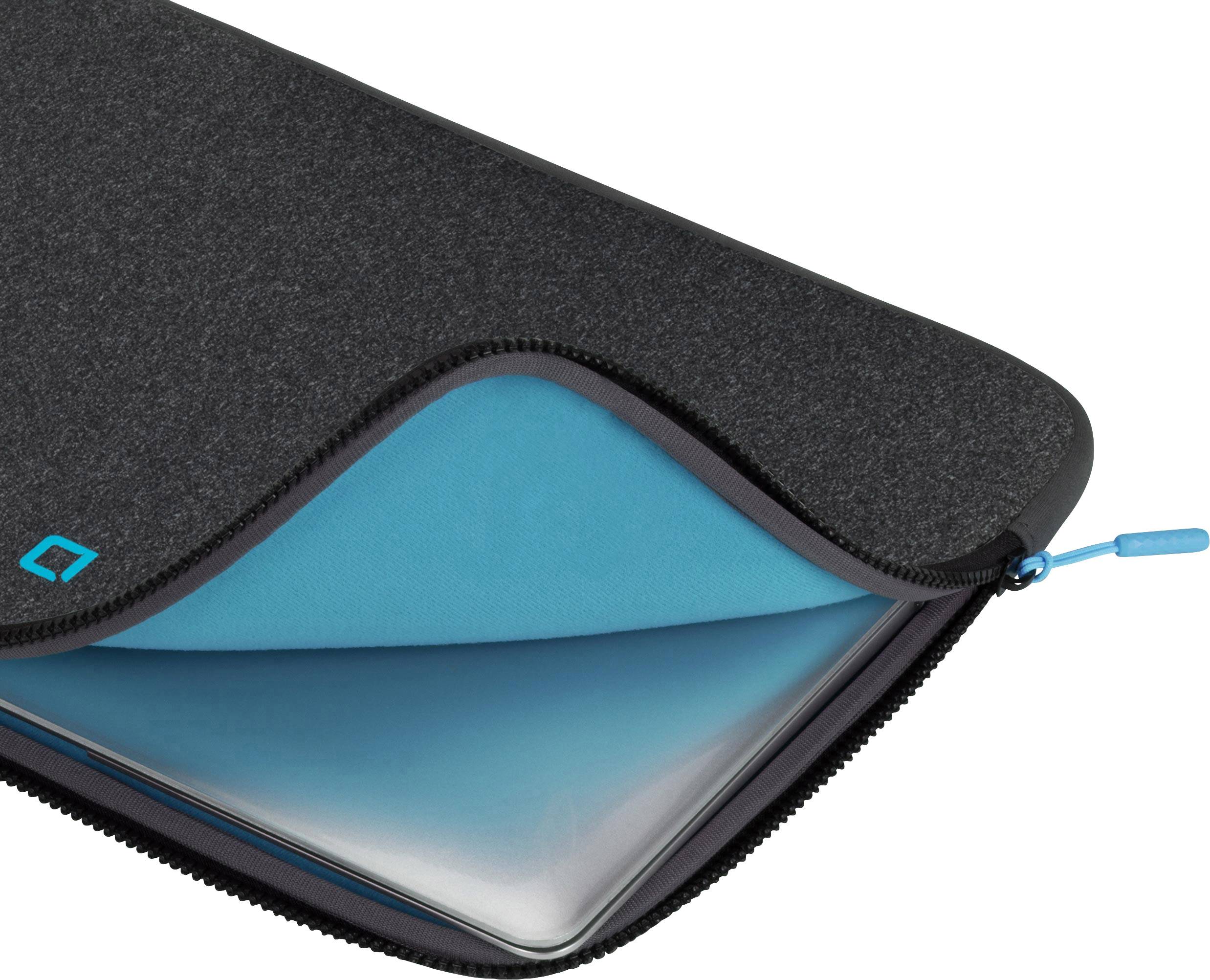 Dicota Notebook Hülle DICOTA Skin FLOW - Notebook-Hülle - 39.6 Passend für maximal: 39,6 cm (15,6") Anthrazit, Blau